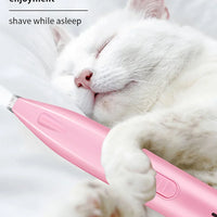 Dog Hair Trimmer Electric Dog Cutter Professional Pet Foot Hair Trimmer Cat Grooming Hairdresser Scissors Butt Ear Pedicator