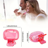 1-piece Travel Toothbrush – Head Covers