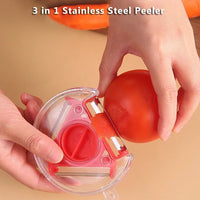3in1 Magic Trio Peeler – Set Slicer Shredder