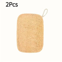 Gentle Body Scrubber Shower Accessory – Bath Bamboo Fiber