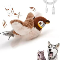 Hot Simulated Bird Cat Accessory – Toy Interactive Toys