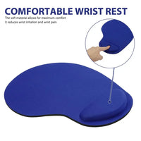 Ergonomic Wrist Rest Mouse Mat – Memory Foam Non-slip
