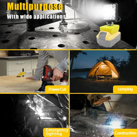 Battery Flashlight Working Light – Camping Lamp