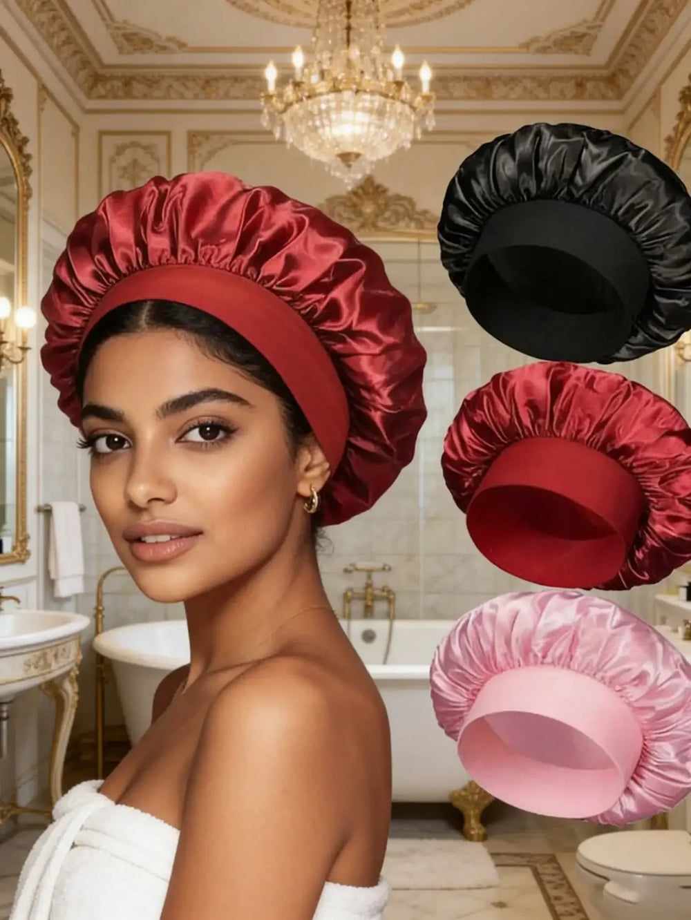 Comfortable Home Women's Shower Accessory – Cap Adult Unisex