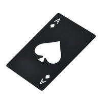 Poker Shaped Bottle Can Opener – Stainless Steel Credit
