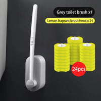 Disposable Toilet Accessory – Brush Without Dead