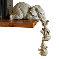 Cute Elephant Hug Baby Product – Doll Resin Handicraft