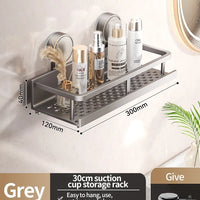 Drill Suction Cup Rack – Bathroom Shelf Toilet