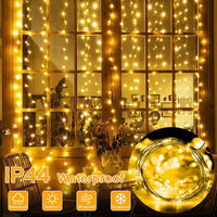 LED Fairy String Curtain – Lights Mode Remote