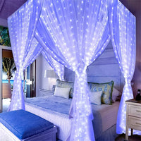 LED Fairy String Curtain – Lights Mode Remote