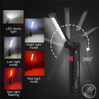 Cob LED Work Light – USB Rechargeable Flashlight