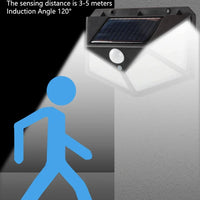 100LED Solar Wall Lamp – Outdoor Lampwaterproof Motion