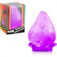 Water Drop Squishy Toy – Available Blue Pink