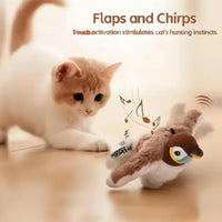 Hot Simulated Bird Cat Accessory – Toy Interactive Toys