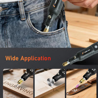 Rotary Tool Kit USB Accessory – Rechargeable Grinder Pen