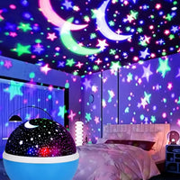 Star Moon Projection Lamp – Room Decor Birthday