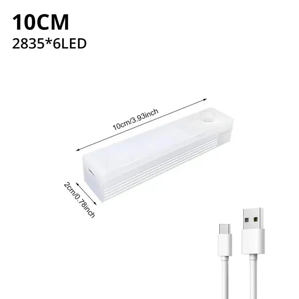 LED Motion Sensor Lamp – USB Rechargeable Magnetic