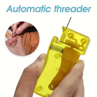Automatic Needle Threader DIY Hand Sewing Home Crafts and Supplies