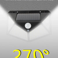 100LED Solar Wall Lamp – Outdoor Lampwaterproof Motion