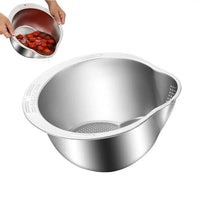 Rice Washer Strainer – Bowl Stainless Steel