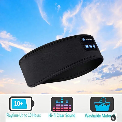 Headphones Music Eye Face Mask – Sleep Sports Headband