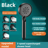 Adjustable High Pressure Shower Accessory – Head Sunflower