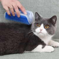 Wall Mount Corner Cat Accessory – Self Groomer Comb