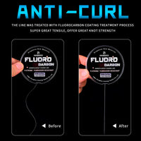 100m Fluorocarbon Coating Fishing Gear – Line 2.2lb-29.3lb Carbon