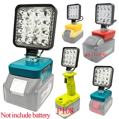 Battery Flashlight Working Light – Camping Lamp