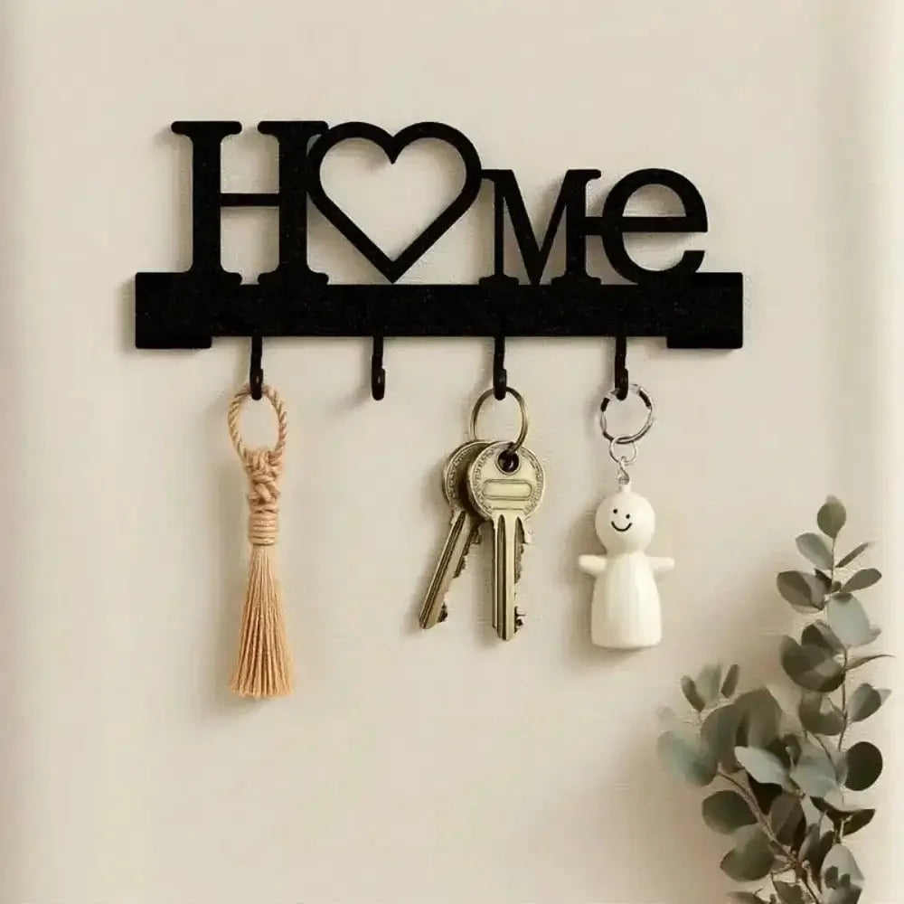 Heart Shape Key Holder – Wall Mounted Entryway