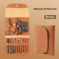 Premium 16-piece Nail Accessory – Grooming Kit Home