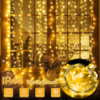 LED Fairy String Curtain – Lights Mode Remote
