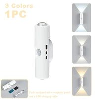 Double-head LED Night Light – Motion Sensor RGB