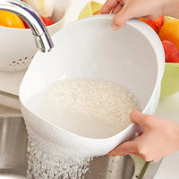 3-piece- Colander – Rice Bowl Drain