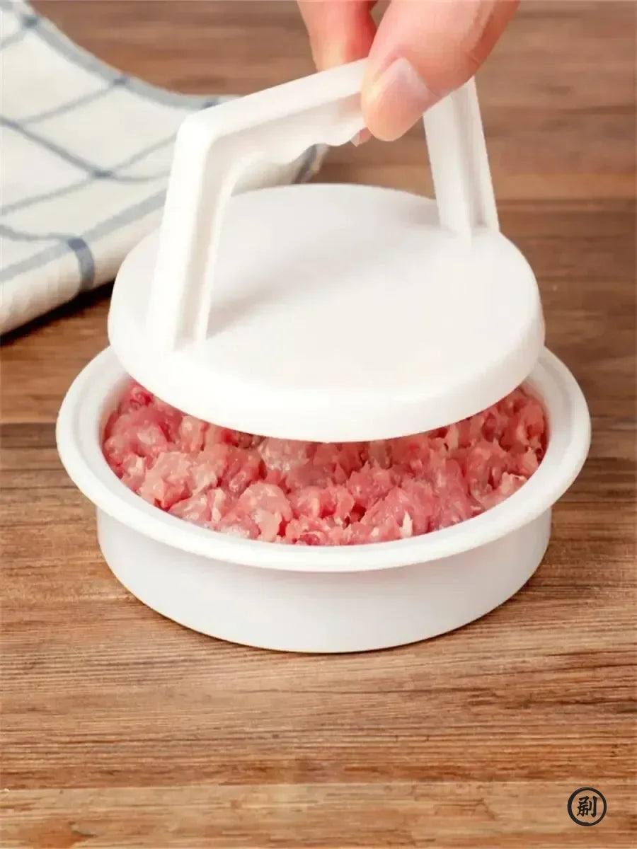 Plastic Burger Maker Mould – Grill Bbq Meat