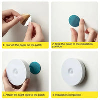 Sensor LED Night Light – USB Rechargeable Wireless