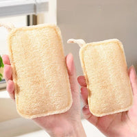 Gentle Body Scrubber Shower Accessory – Bath Bamboo Fiber