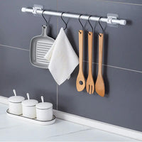 Adhesive Hooks Punch-free Curtain – Rod Clip Hook