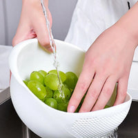 3-piece- Colander – Rice Bowl Drain