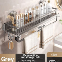 Drill Suction Cup Rack – Bathroom Shelf Toilet