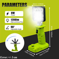 Battery Flashlight Working Light – Camping Lamp