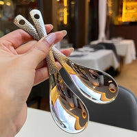 Set- Large Capacity Mirror – Polished Cutlery Desserts