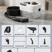 2500W High Temperature Steam Cleaner – 110V Portable Handheld