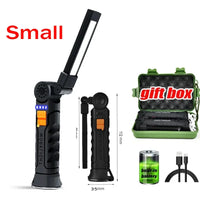 Cob LED Flashlight USB Accessory – Rechargeable Work Light