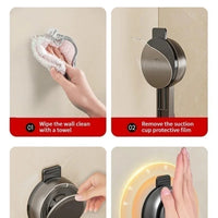 Drill Suction Cup Rack – Bathroom Shelf Toilet