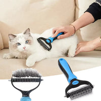 Stainless Steel Pet Grooming Tool – Brush Dog Cat