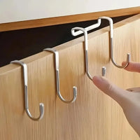 Silver Metal Seamless Hooks – Kitchens Bathrooms Wardrobes