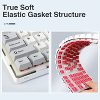 AULA F99 Gaming Mechanical Keyboard 99 Keys Gasket Structure Wireless Bluetooth Wired Hot Swappable PBT Gasket RGB For PC Laptop