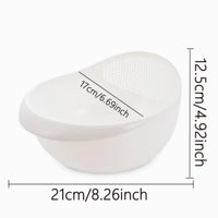 3-piece- Colander – Rice Bowl Drain