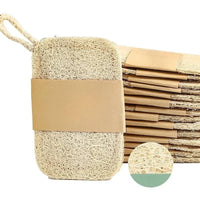 Gentle Body Scrubber Shower Accessory – Bath Bamboo Fiber